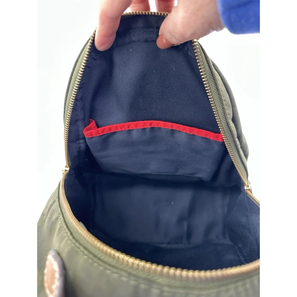 Tommy Hilfiger Women's Petite Backpack  Green Camo Green‎ Multiple Pockets
